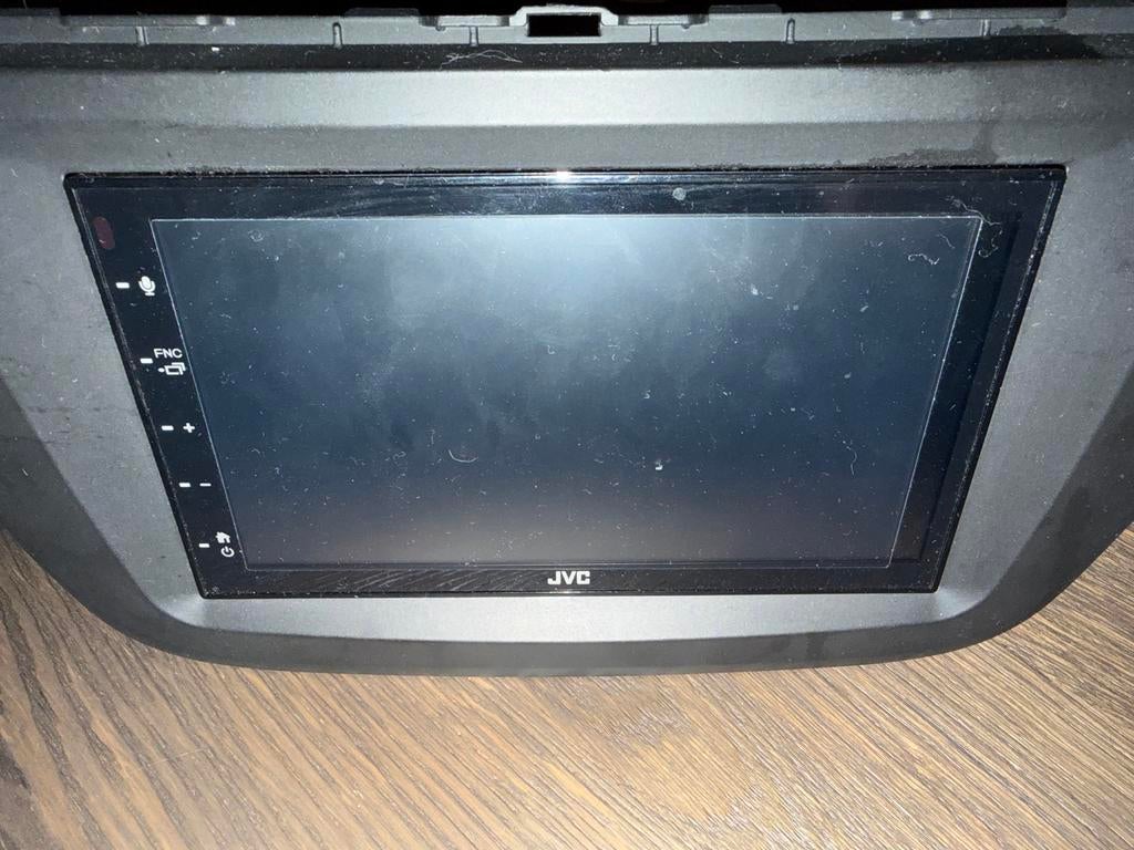 JVC KW-M565DBT CarPlay 2din radio met DAB+ en frame, Ophalen, Gebruikt