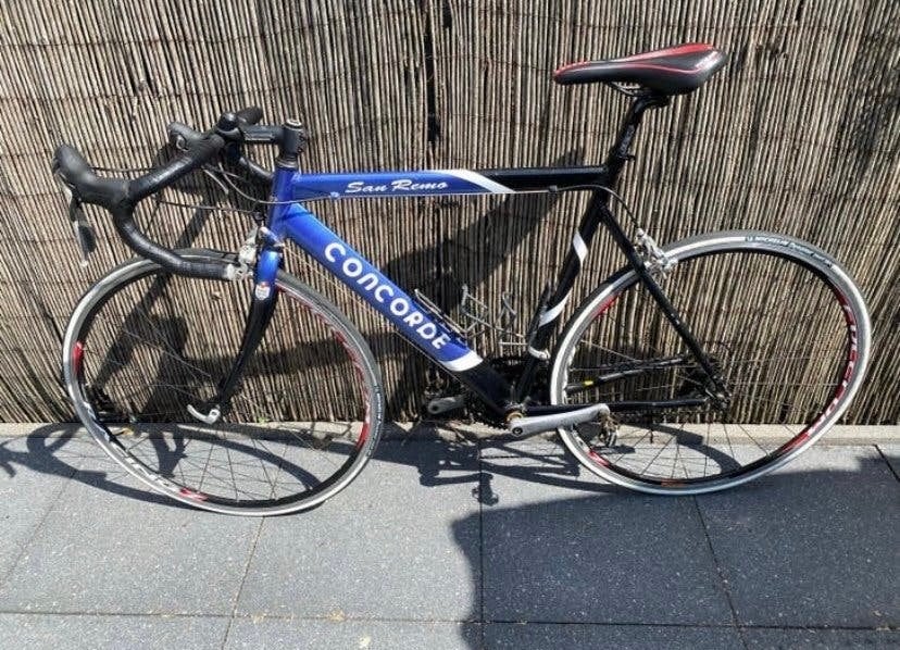 Concorde San Remo racefiets - Shimano Tiagra, 28 inch, Gebruikt, Aluminium, 15 tot 20 versnellingen