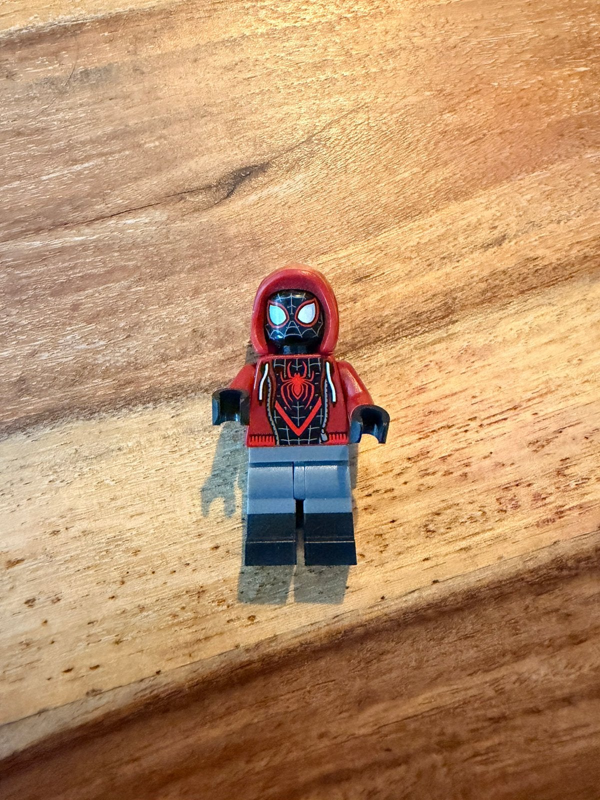 Lego Miles Morales Minifiguur (Spider-Man), Ophalen of Verzenden, Zo goed als nieuw, Overige merken