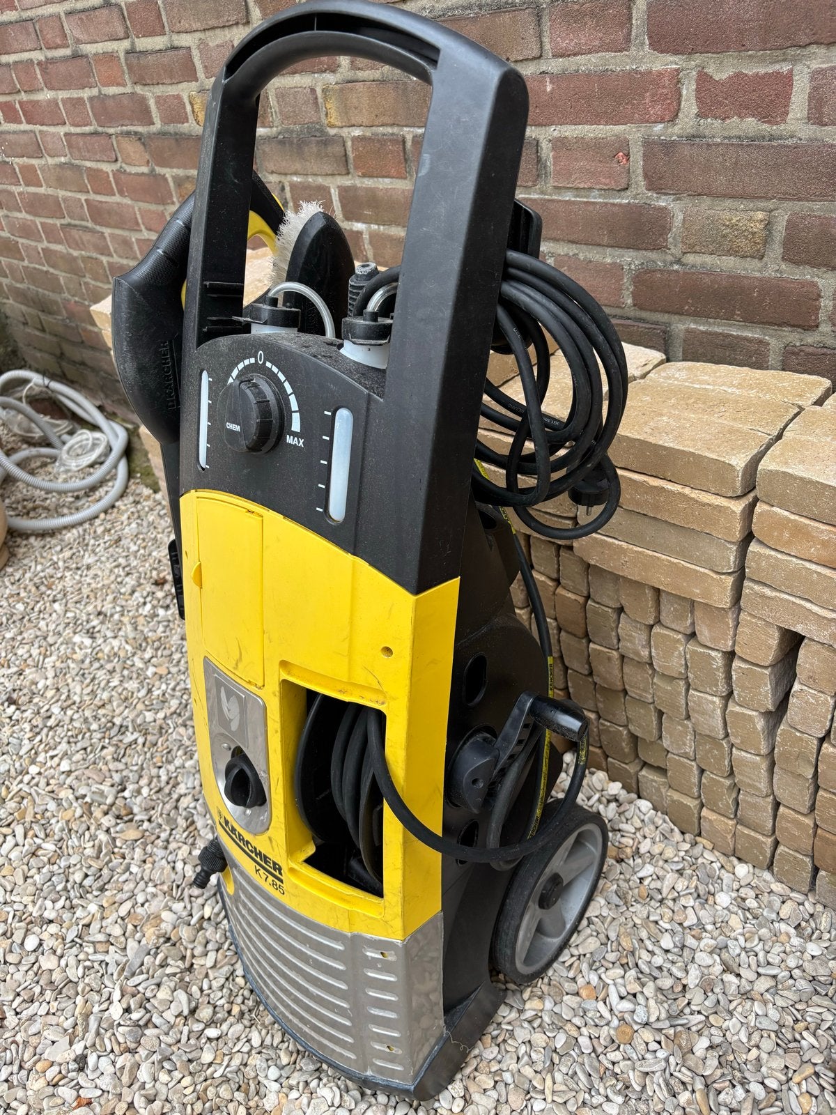 Karcher K7.85 hogedrukreiniger met accessoires, Tuin en Terras, Ophalen of Verzenden, Gebruikt, Elektrisch