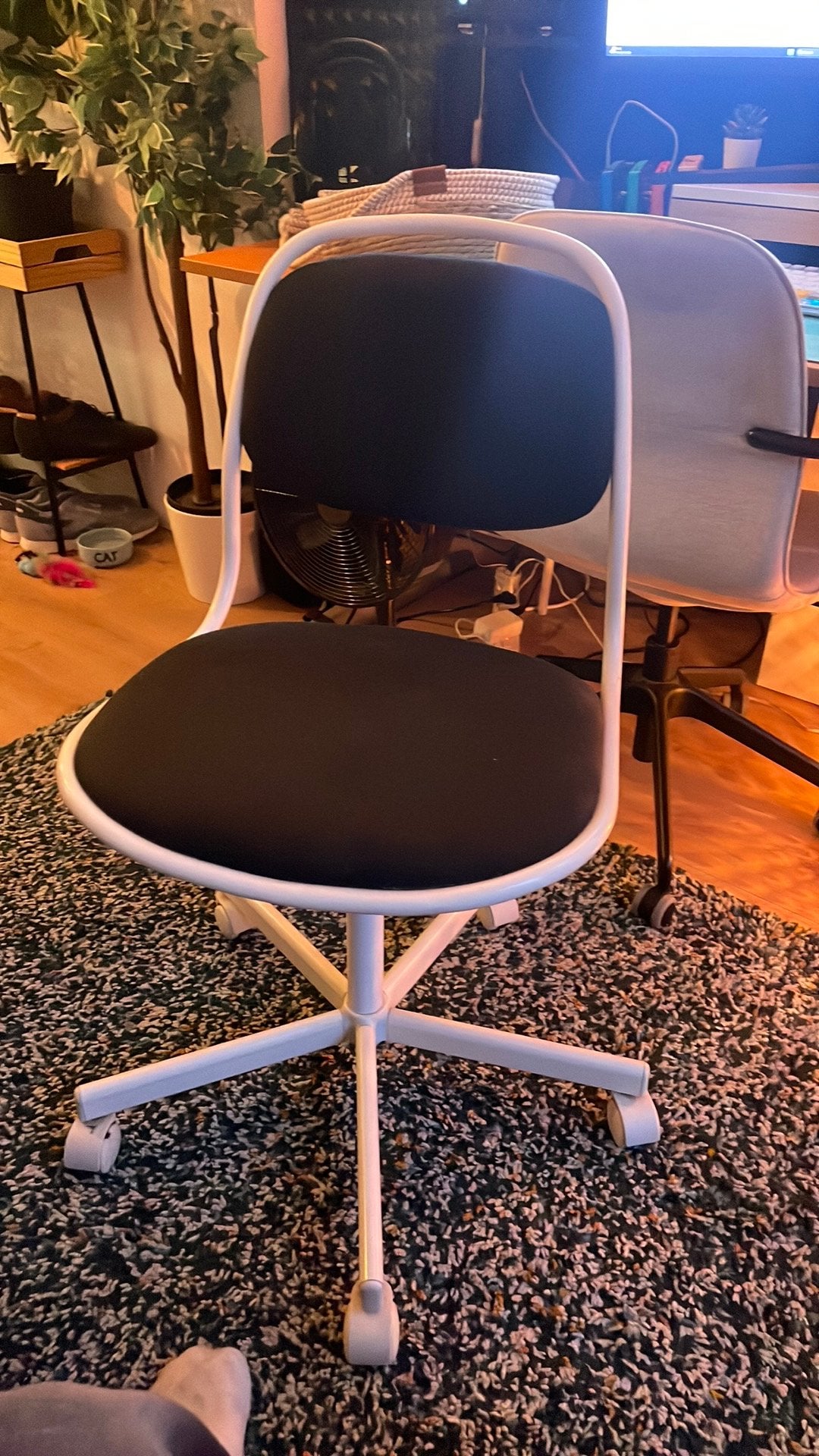 Ikea ORFJALL Desk Chair, Huis en Inrichting, Bureaustoelen, Ophalen, Zo goed als nieuw, Zwart