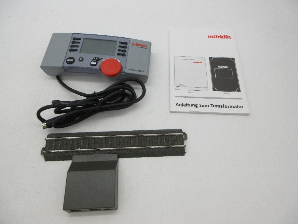 Märklin - 60652/24088 - Mobile Station met aansluitrail C, Gebruikt, Ophalen of Verzenden, Nvt, Nvt