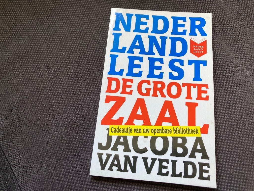 Jacoba van Velde - Nederland Leest De Grote Zaal, Ophalen of Verzenden, Gelezen