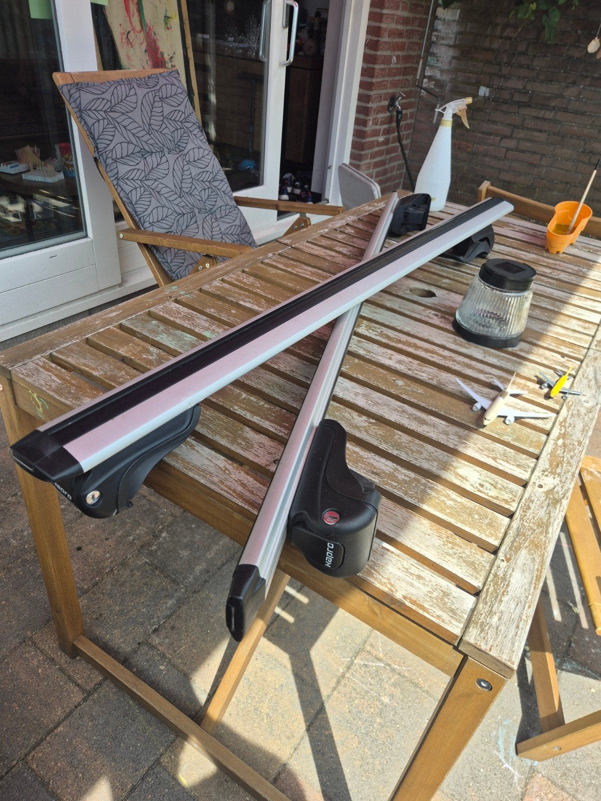Hapro Cronos Aero 1 Dakdragers - Aluminium, Auto diversen, Dakdragers, Ophalen of Verzenden