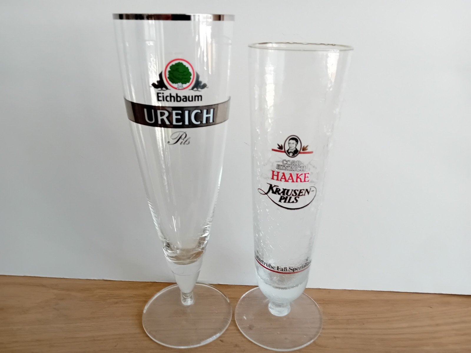 4 mooie voetglazen, Ophalen of Verzenden, Zo goed als nieuw, Overige merken