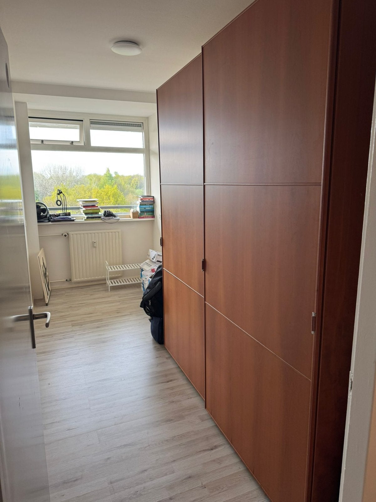Hülsta Carré kledingkast met schuifdeuren, Ophalen, Gebruikt, 50 tot 75 cm, 200 cm of meer