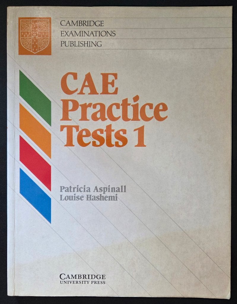 CAE Practice Tests 1 - Patricia Aspinall & Louise Hashemi, Boeken, Verzenden, Gelezen, Patricia Aspinall & Louise Hashemi