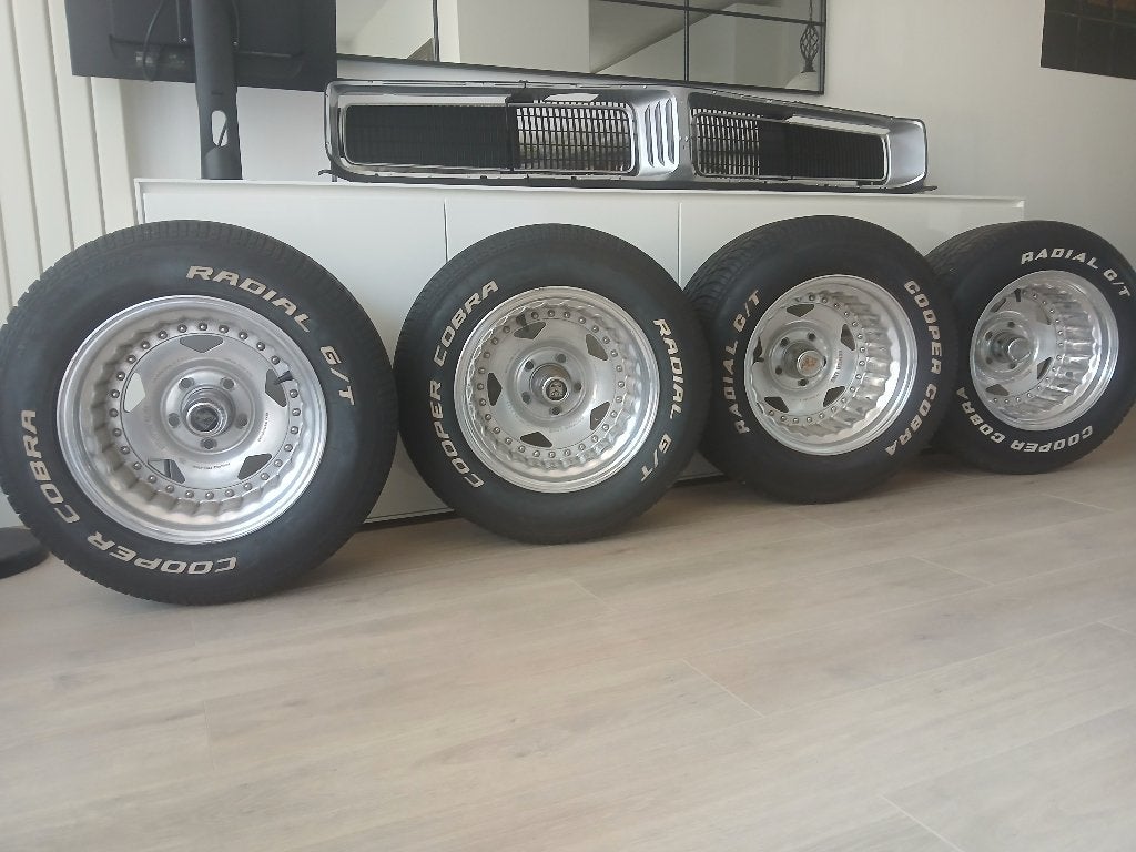 3 SET Centerline 10j Chevy Western 5x4,75 VECTOR 5x4,5 5x5, 14 inch, Ophalen of Verzenden, All Season, Band(en)