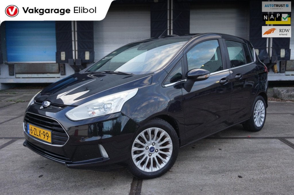 Ford B-Max 1.0 EcoBoost Titanium, Auto's, Ford, Bedrijf, Te koop, B-Max, ABS, Achteruitrijcamera, Airbags, Airconditioning, Automatische klimaatregeling