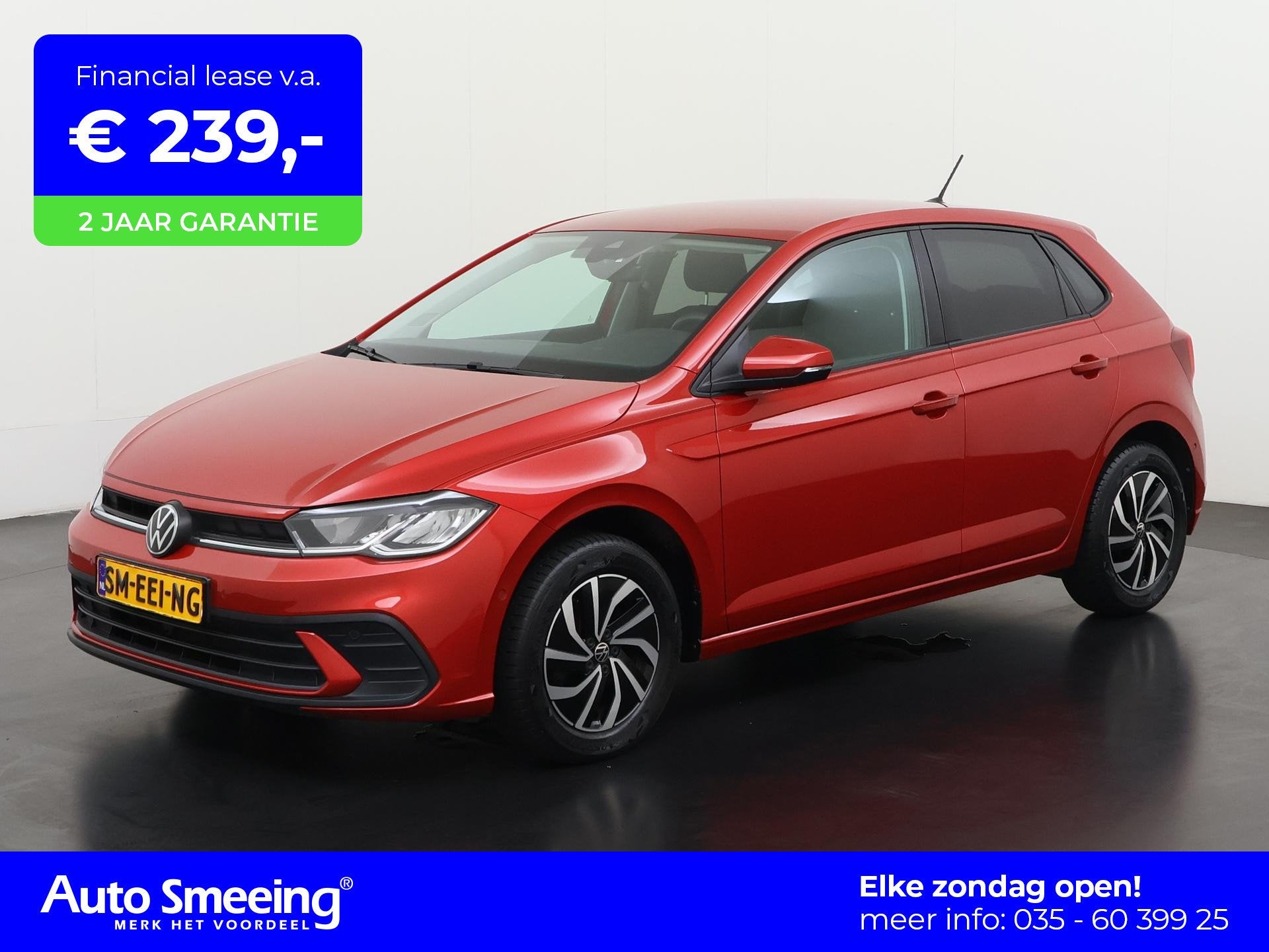 Volkswagen Polo 1.0 MPI Life | App Connect | Stoelverwarming, Auto's, Voorwielaandrijving, 12 maanden, Stof, Gebruikt