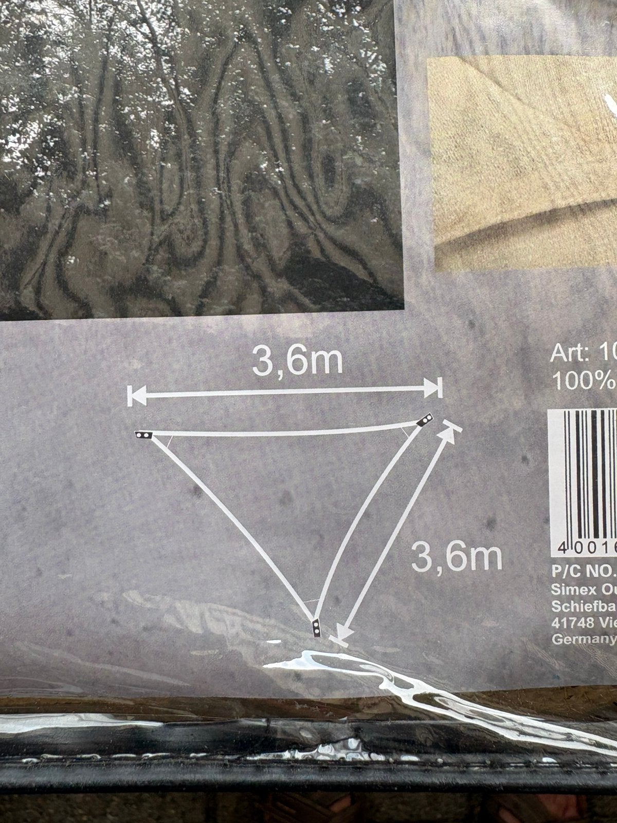 Te koop Bermuda Tarp 360 Zonneluifel merk Highpeak, Caravans en Kamperen, Kampeeraccessoires, Ophalen of Verzenden, Nieuw
