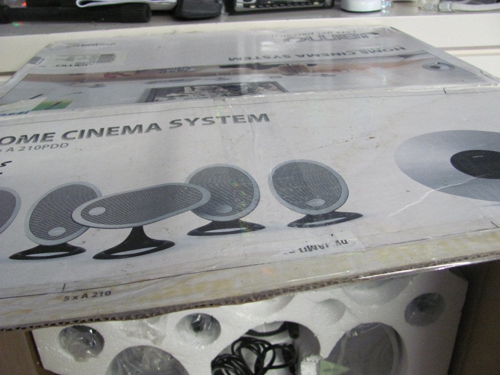 Jamo home cinema system jamo A 210PDD 5.1 systeem, Ophalen of Verzenden, Zo goed als nieuw, 60 tot 120 watt, Complete surroundset