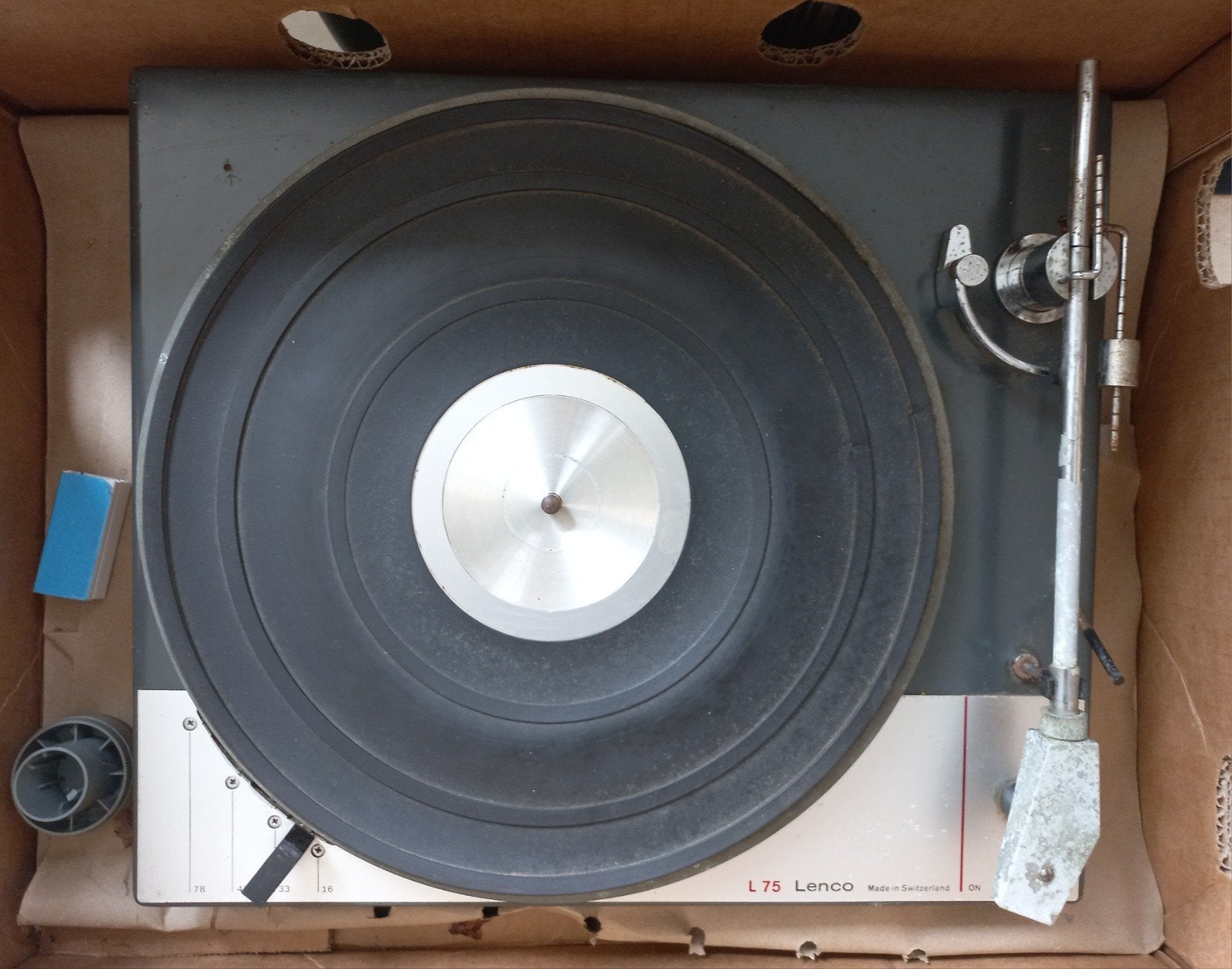 Lenco platenspeler L 75, Ophalen of Verzenden, Overige merken