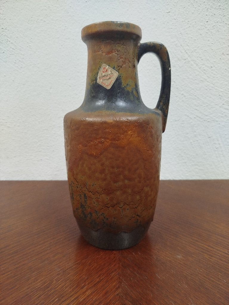Vintage Scheurich Keramik oorvaas/kruik model 404-26, Ophalen of Verzenden