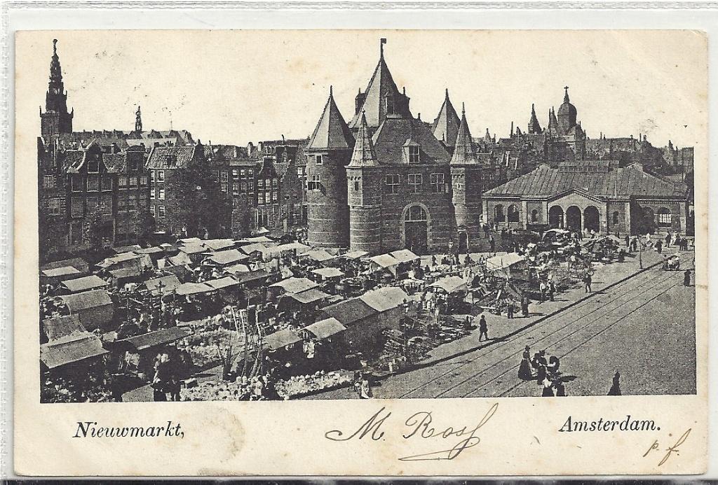 Amsterdam, Verzenden, Voor 1920, Gelopen, Noord-Holland