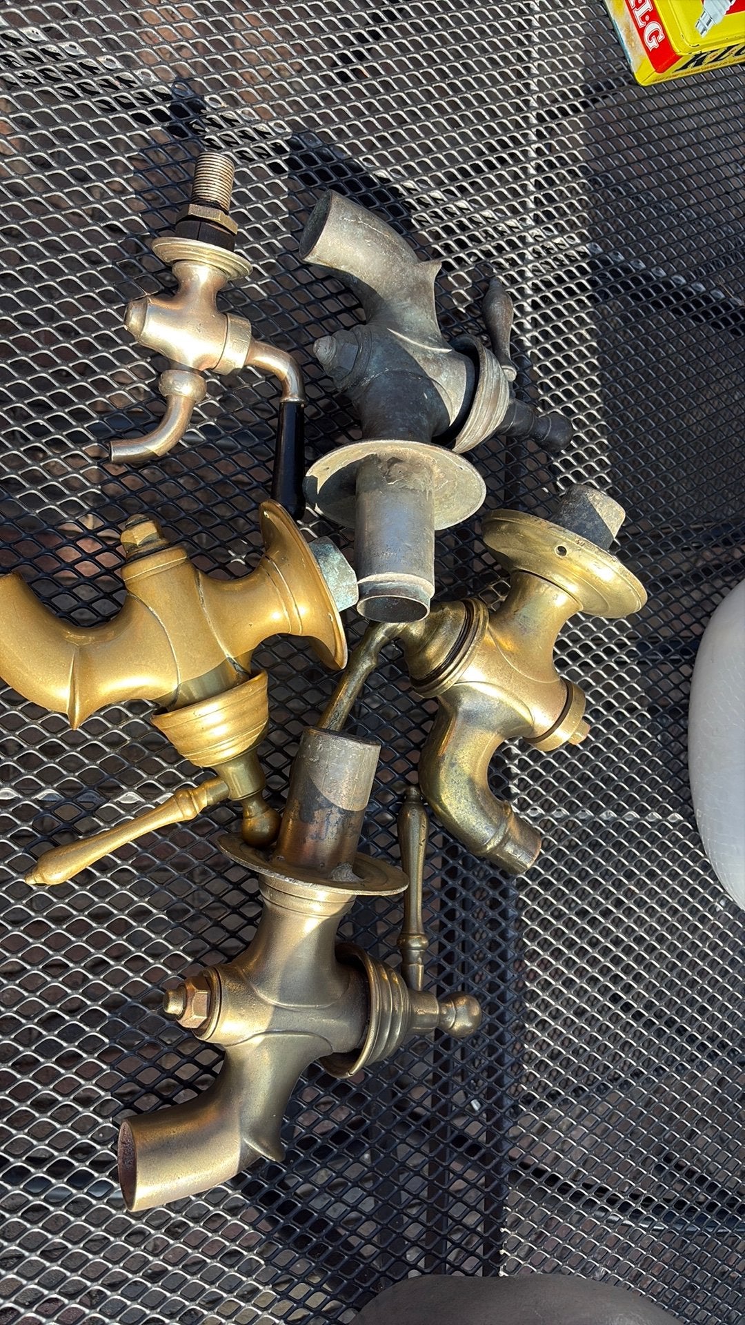 Antieke messing kraan - Vintage decoratie, Ophalen