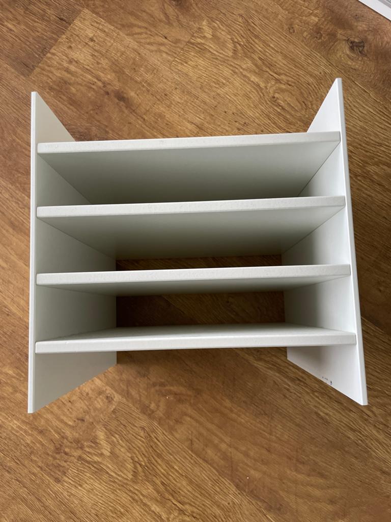 IKEA KALLAX Inzet met 5 vakken - Wit (404.237.19), Ophalen, Zo goed als nieuw