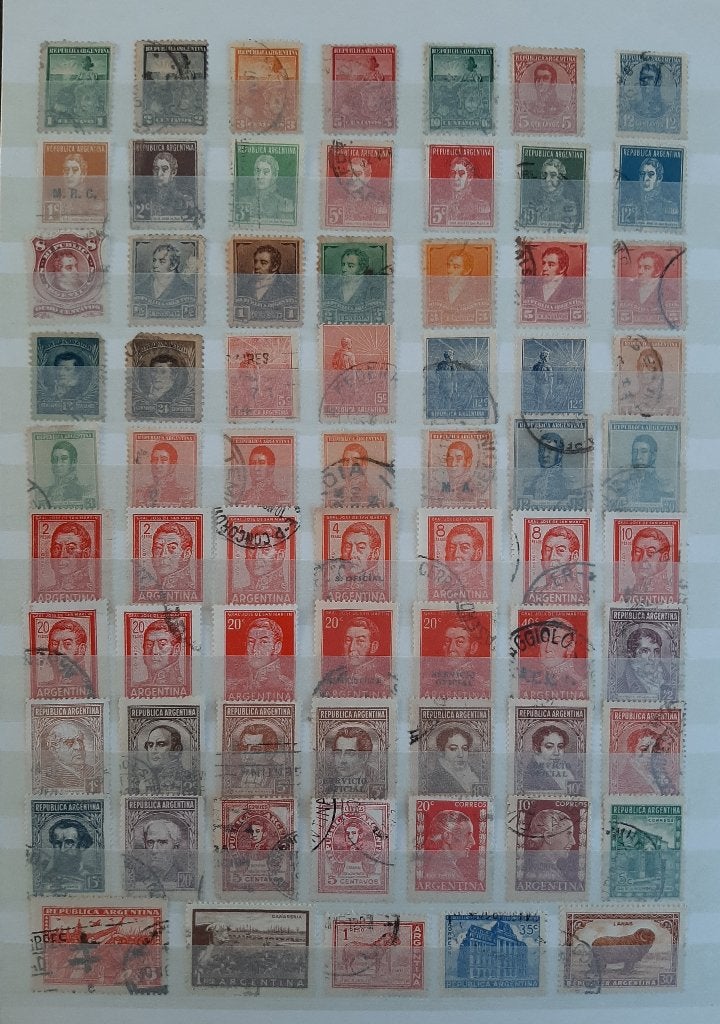 3 Kaarten Oude Klassieke Postzegels Argentinië Nr. 11, Ophalen, Zuid-Amerika
