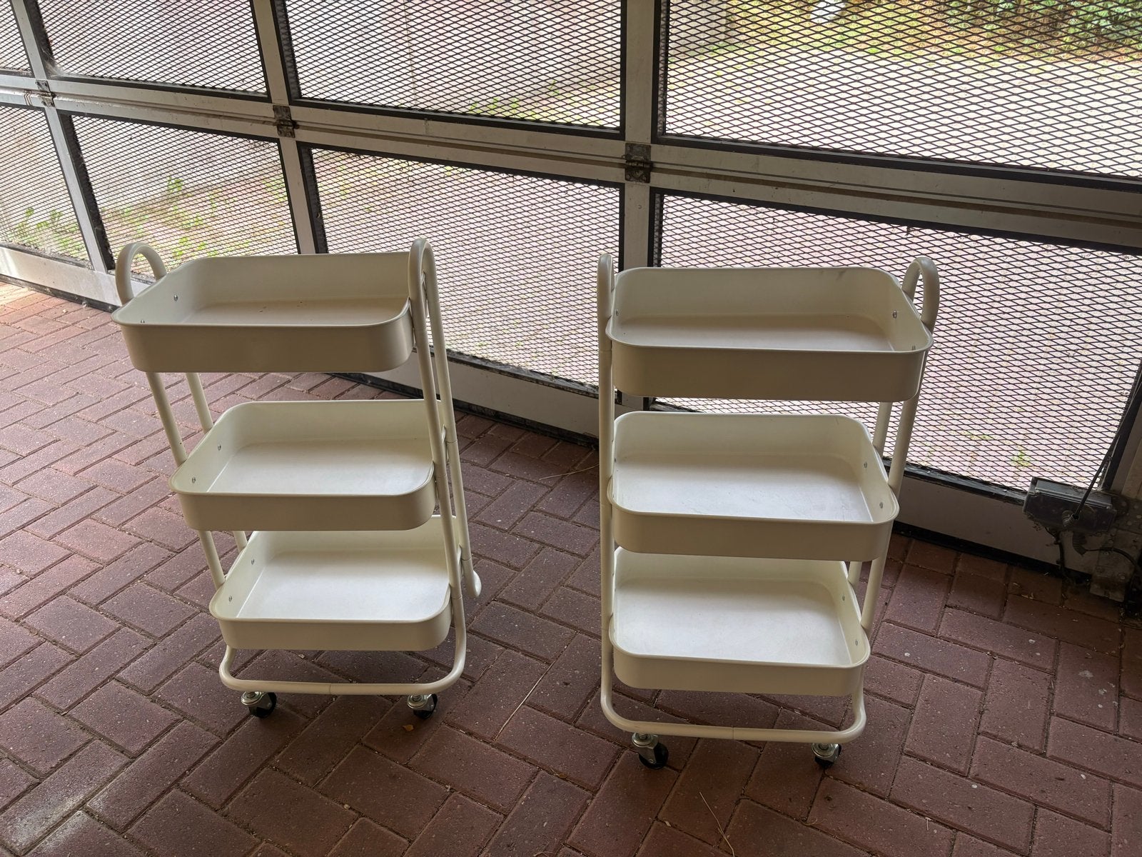 IKEA RÅSKOG rolkar (2 stuks), Ophalen, Gebruikt
