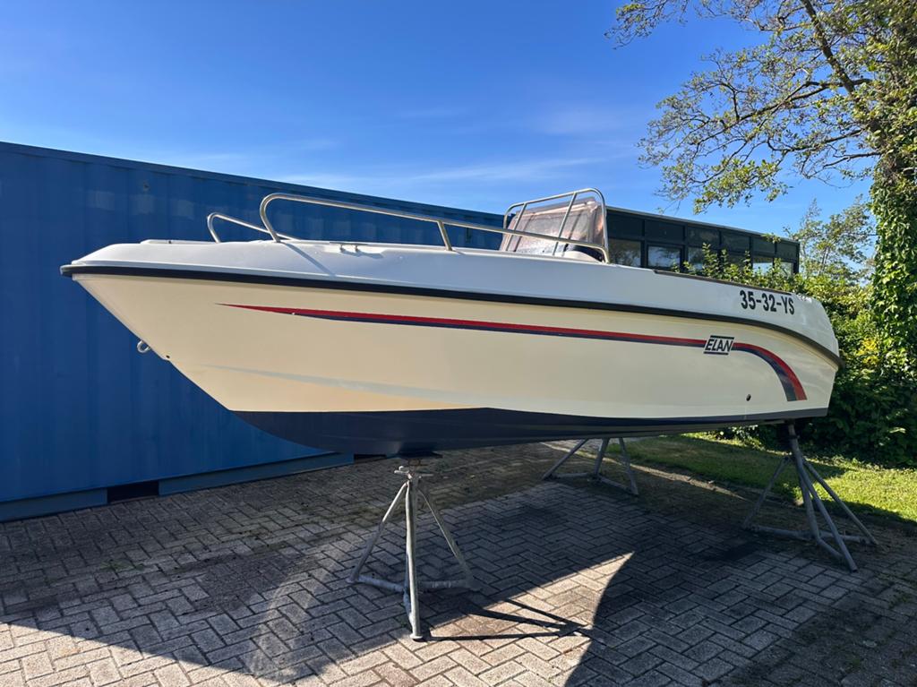 Elan 15 SC consoleboot, Watersport en Boten, Ophalen, Overige merken, Gebruikt, Buitenboordmotor