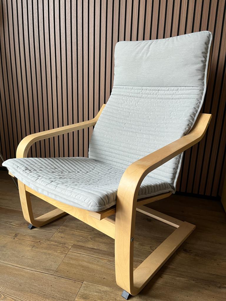 Ikea Poang fauteuil - Zo goed als nieuw, Ophalen, 75 tot 100 cm, Zo goed als nieuw, 50 tot 75 cm