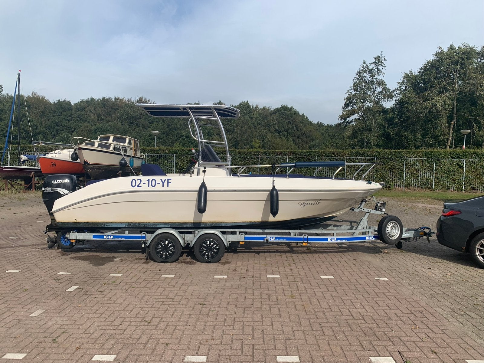 Aquamar 22, Watersport en Boten, Overige merken, Gebruikt, Viertaktmotor, 20 cm