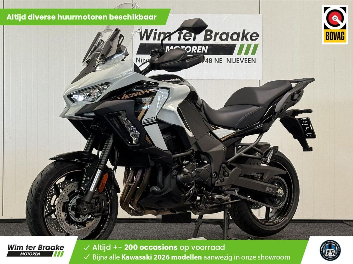 Kawasaki Versys 1100 S ABS (bj 2026) 501 km, Motoren, Motoren | Kawasaki, 1099 cc, Kawasaki, 4 cilinders, Motorrijbewijs A