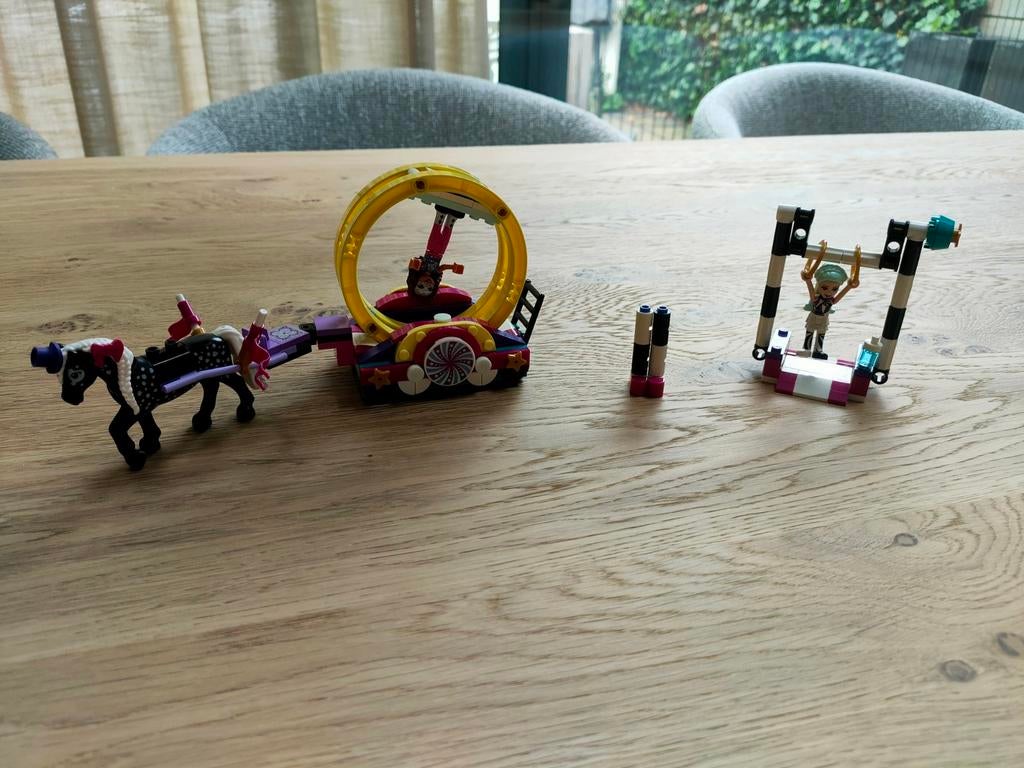 LEGO Friends Magische Kermis acrobatiek (41686), Gebruikt, Lego, Friends, Ophalen of Verzenden