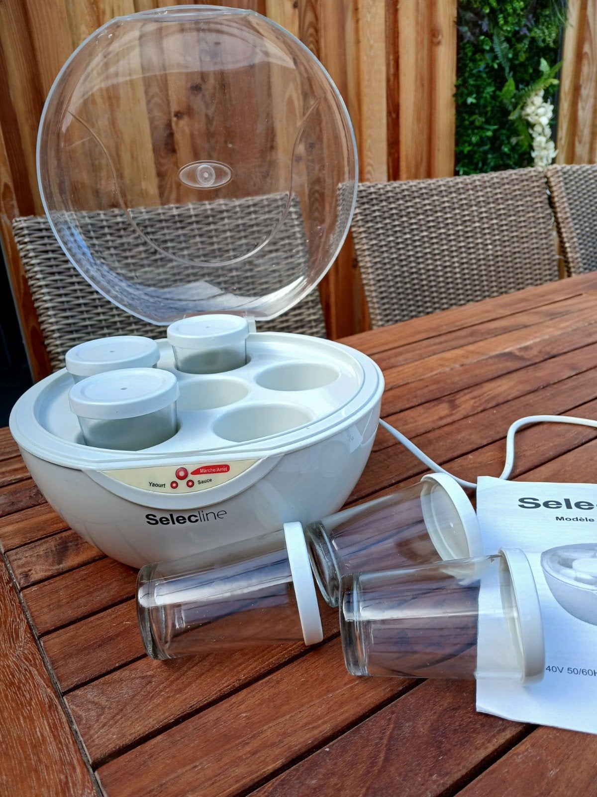 Selecline SN4001 Yoghurtmaker met 6 potjes, Ophalen, Zo goed als nieuw