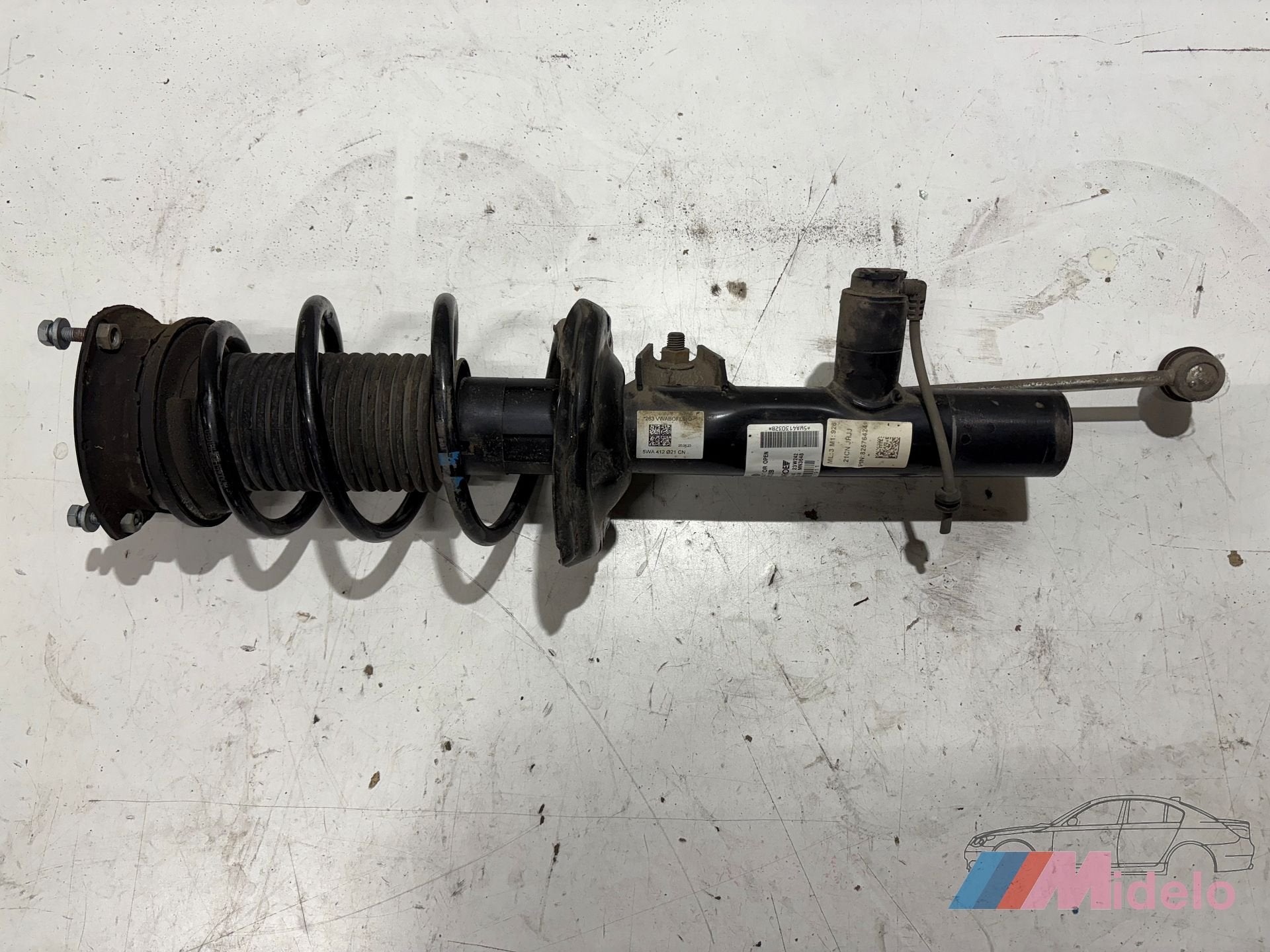 VW GOLF VIII SCHOKDEMPER LINKS VOOR 5WA412021CN, Gebruikt, -, Volkswagen, -