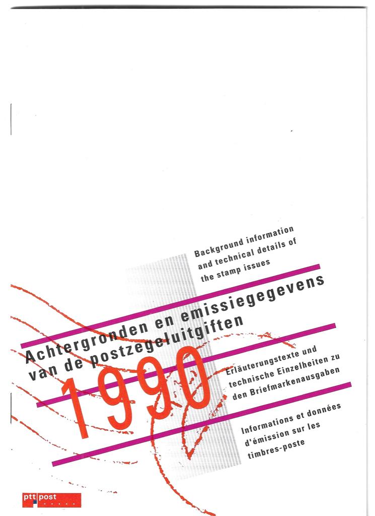 Nederland : 1990 PTT postfrisse jaarcollectie, Verzenden, Na 1940, Postfris
