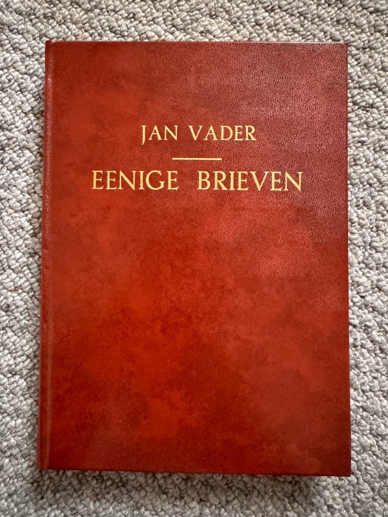 Jan Vader - Eenige brieven, Boeken, Ophalen of Verzenden, Zo goed als nieuw, Christendom | Protestants