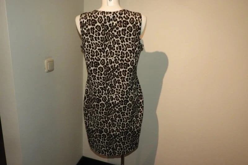 Joseph Ribkoff jurk jaguar print mooi breisel en pasvorm D40, Kleding | Dames, Maat 38/40 (M), Joseph Ribkoff, Zo goed als nieuw