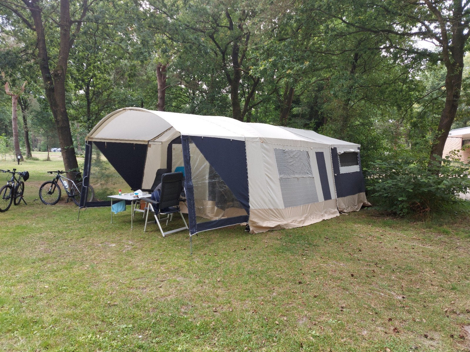 Trigano galleon 2012, Caravans en Kamperen, Vouwwagens, Ophalen, Trigano, Meerkleurig, Aanwezig