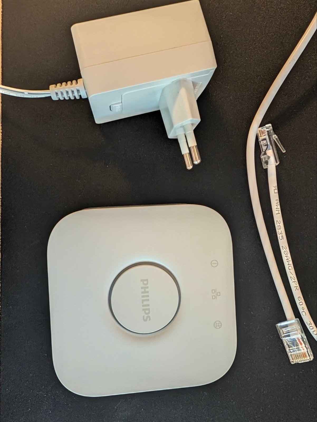 Philips Hue Bridge 2.1 met adapter en ethernetkabel, Ophalen, Zo goed als nieuw