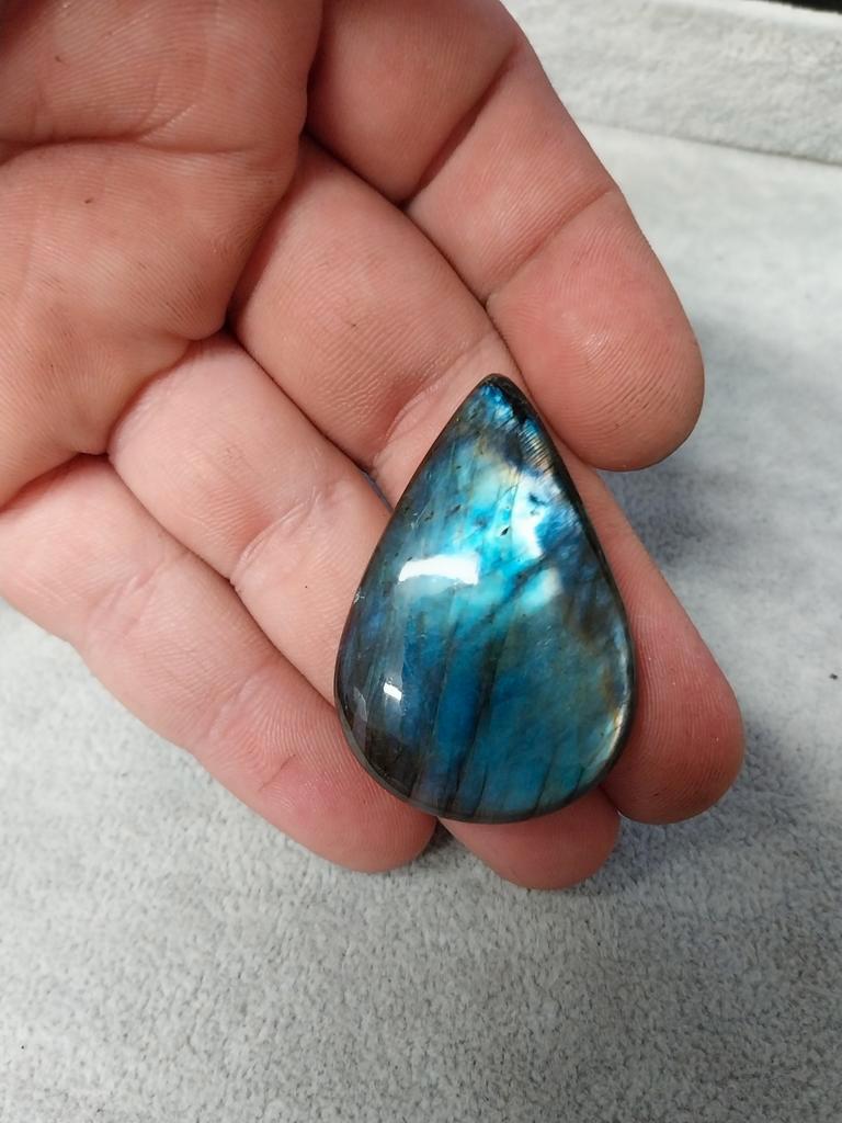 Grote labradoriet cabochons, Ophalen of Verzenden, Zo goed als nieuw