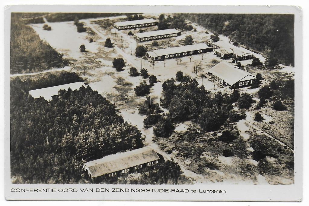 Lunteren Conferentie oord Ongelopen Ansichtkaart ( B7303 ), Ophalen of Verzenden, 1960 tot 1980, Ongelopen, Gelderland