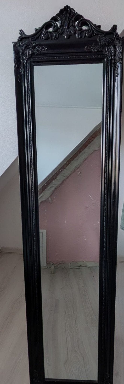 Staande passpiegel met sierlijke lijst, Huis en Inrichting, Ophalen