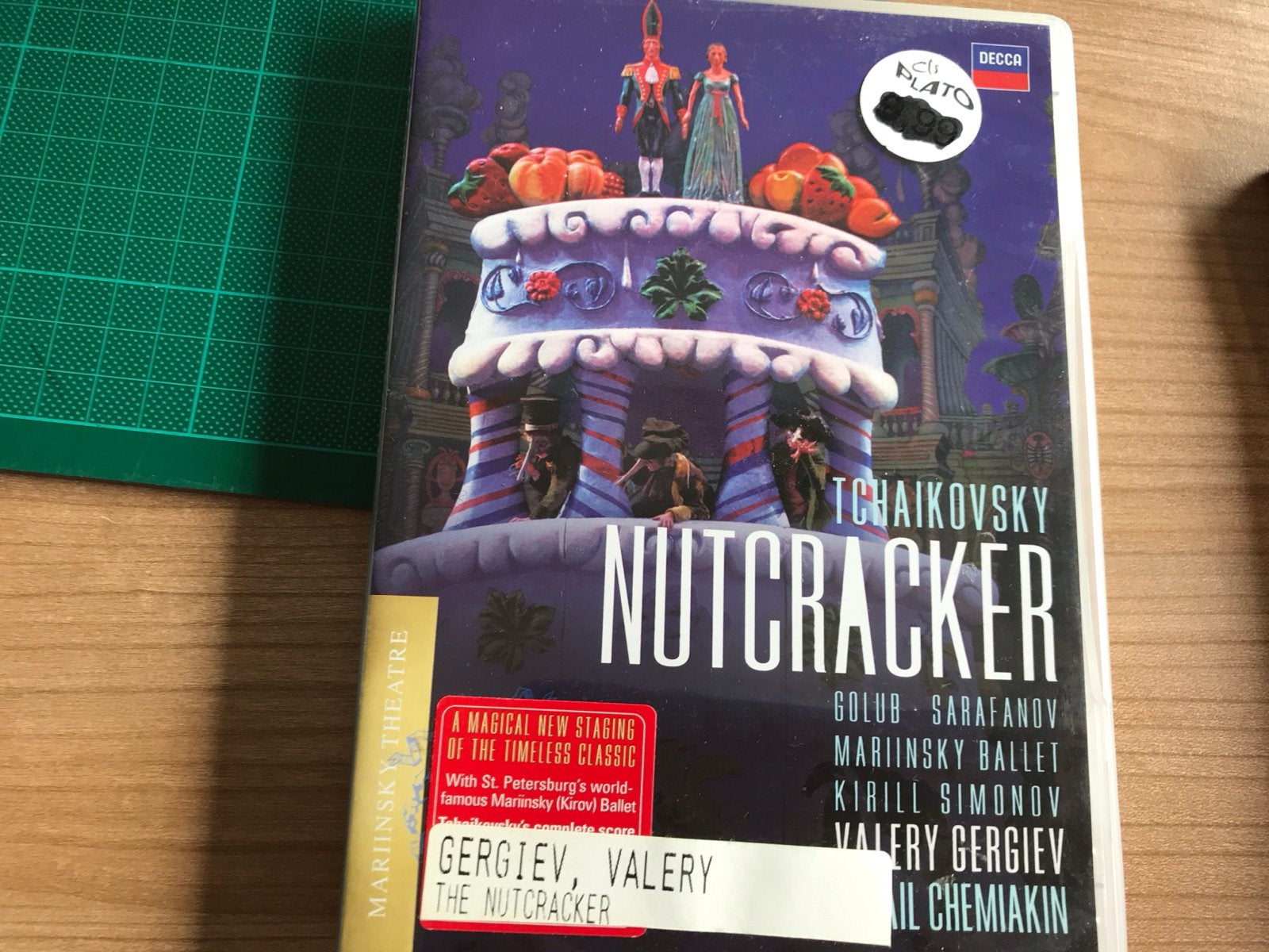 Tchaikovsky Nutcracker Ballet DVD - Mariinsky Theatre. (9), Alle leeftijden, Ophalen of Verzenden, Zo goed als nieuw, Muziek en Concerten
