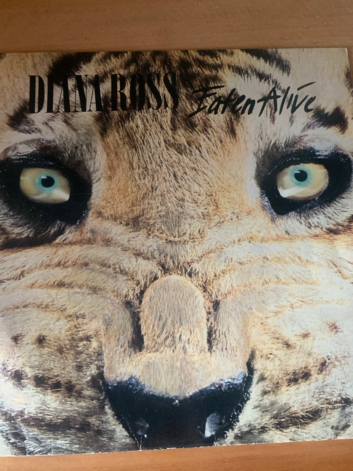 Diana Ross - Eaten Alive (LP, 1985), LP, Gebruikt, Ophalen of Verzenden, Pop