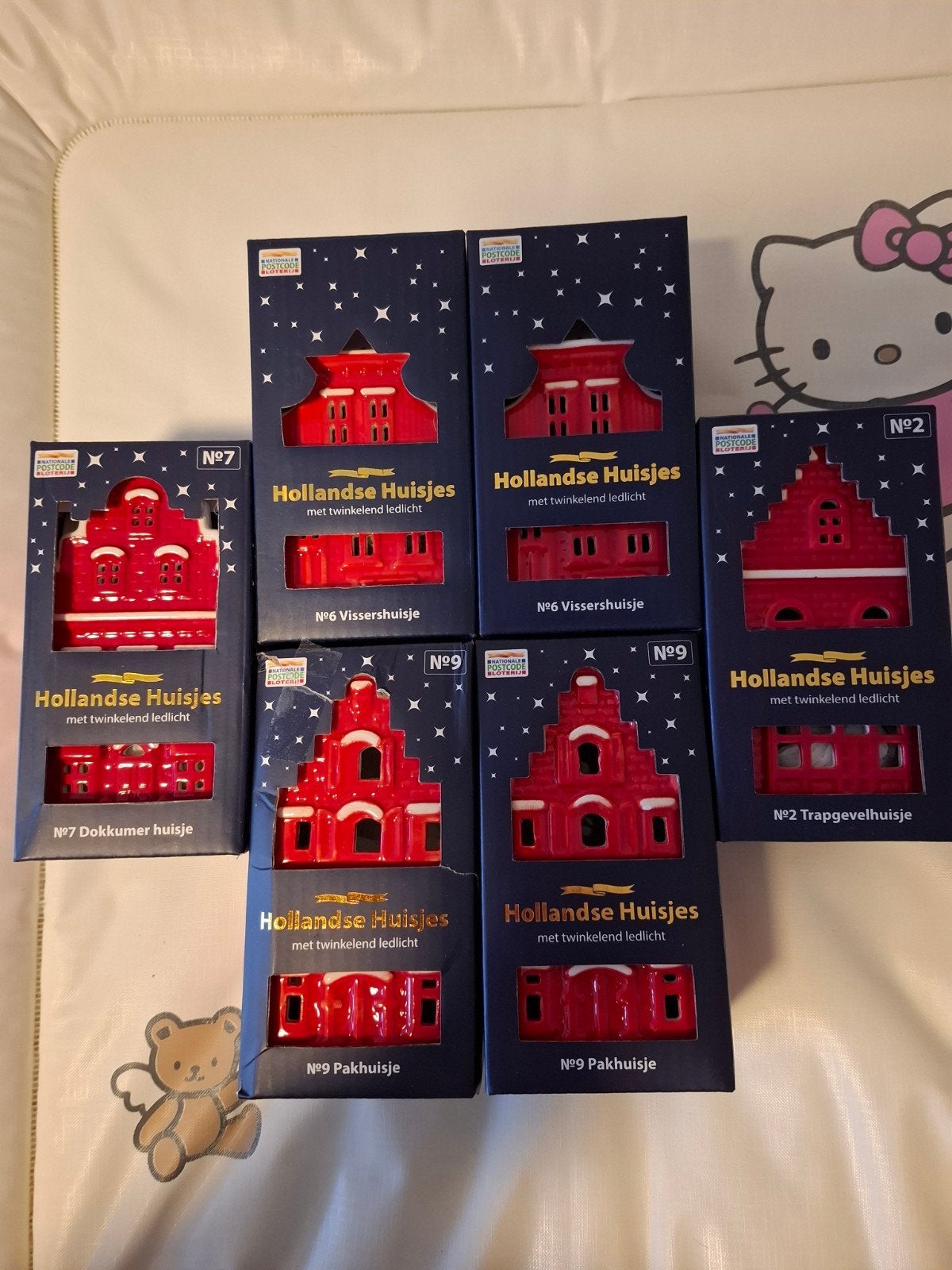 Postcodeloterij huisjes. 8 € per stuk. Zie foto's., Ophalen of Verzenden, Nieuw