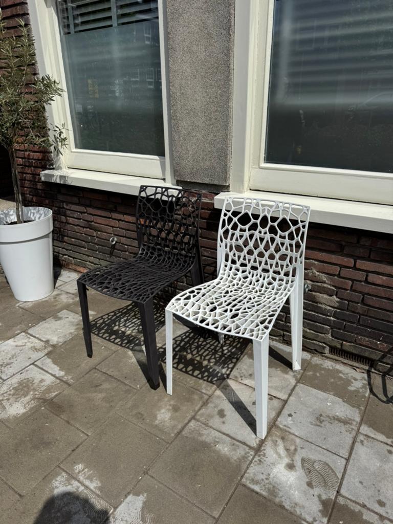 2 x Tom Haas Coral Chair design stoel, Ophalen of Verzenden