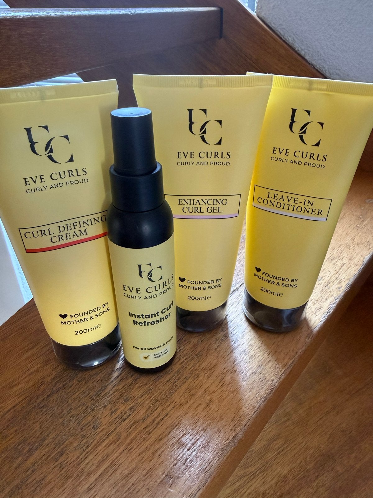 Eve Curls Haarverzorgingsset: Crème, Gel, Conditioner, Refre, Sieraden, Tassen en Uiterlijk, Uiterlijk | Haarverzorging, Ophalen of Verzenden