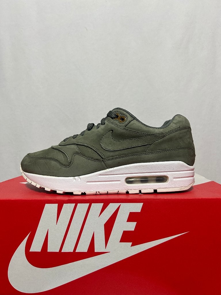 ALS NIEUW! Maat 38,5 - Nike Air Max 1 Premium Tonal Nubuck
