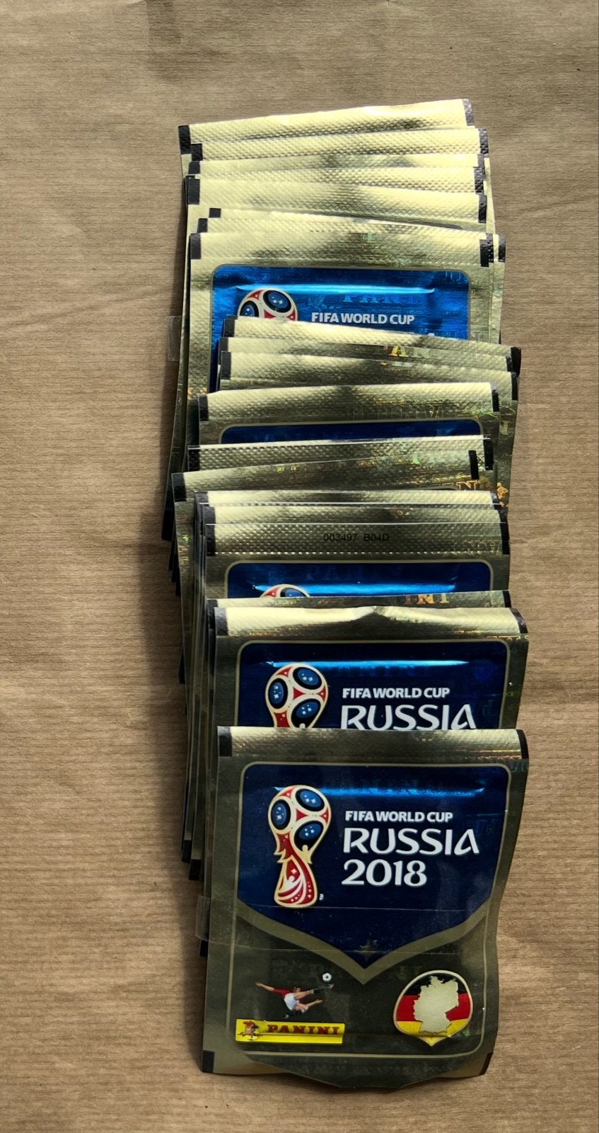 Panini FIFA World Cup Russia 2018 stickerzakjes 100 stuks, Ophalen, Nieuw, Sport