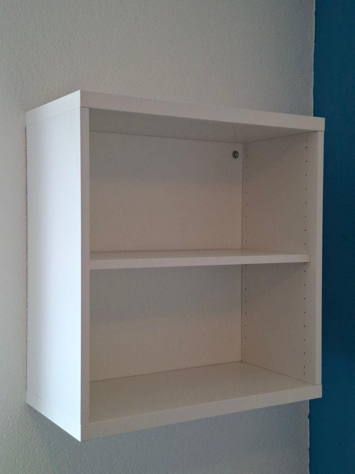 Wit hangkastje met plank - Ideaal voor extra opbergruimte, Ophalen, Met plank(en), Gebruikt, 50 tot 100 cm