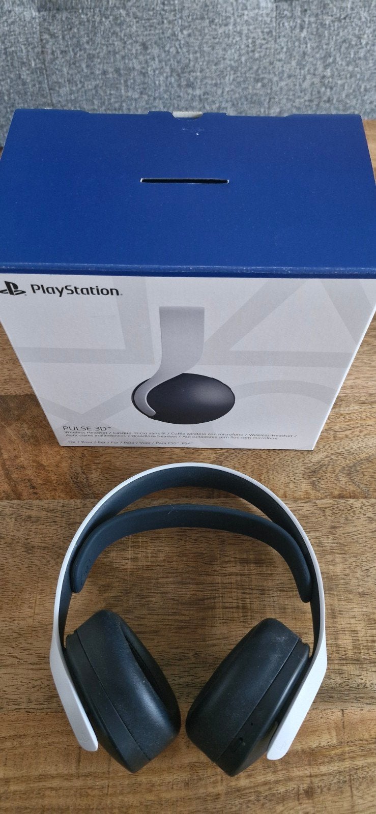 Sony PlayStation Pulse 3D Draadloze Headset PS4/PS5, Overige typen, PlayStation 4, Ophalen of Verzenden, Zo goed als nieuw
