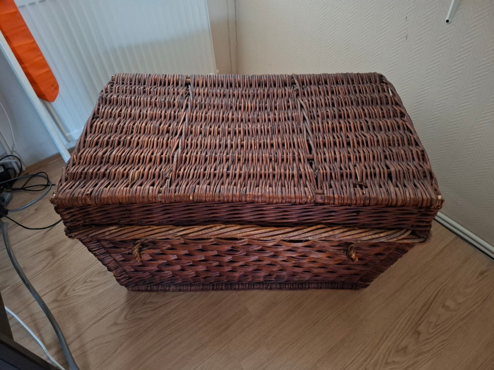 Rieten mand, Huis en Inrichting, Ophalen, Gebruikt, 50 tot 100 cm