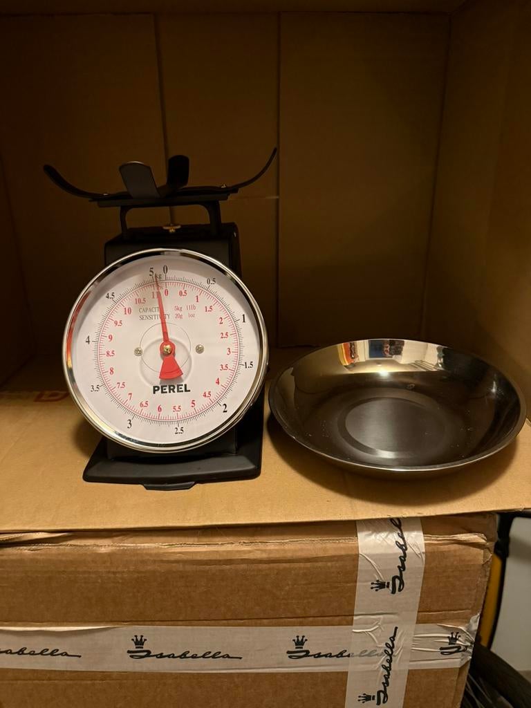 Grote weegschaal, Witgoed en Apparatuur, Weegschalen, Ophalen, 1 tot 500 gram, 100 kg of meer, Zo goed als nieuw
