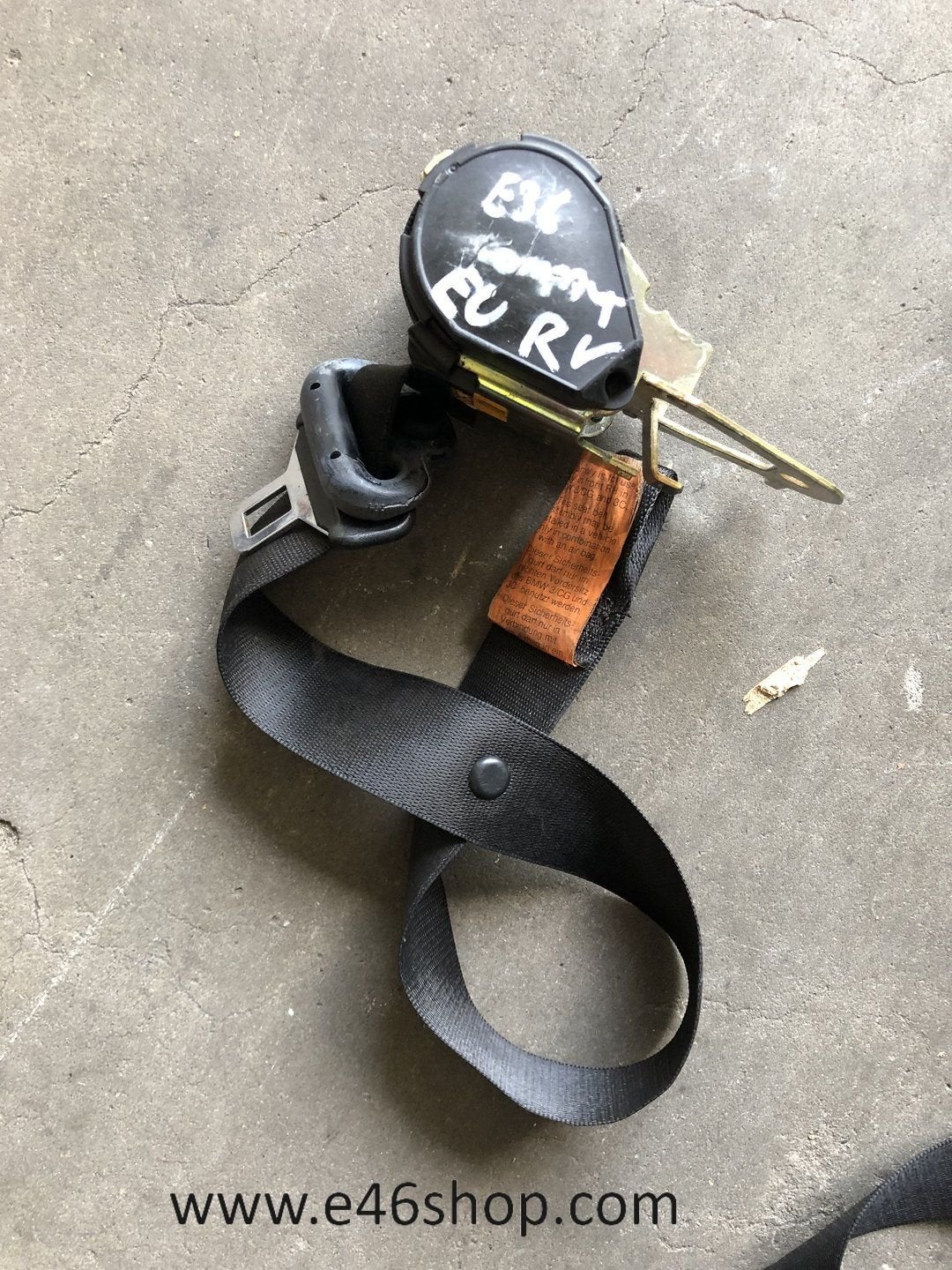 GORDEL BMW 3 SERIE E36 COMPACT RECHTSVOOR, Gebruikt, -, -, Ophalen of Verzenden